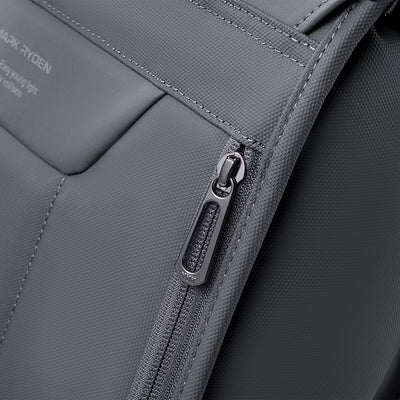 MUKE III: School Style Classic Business Work Black Oxford Backpack