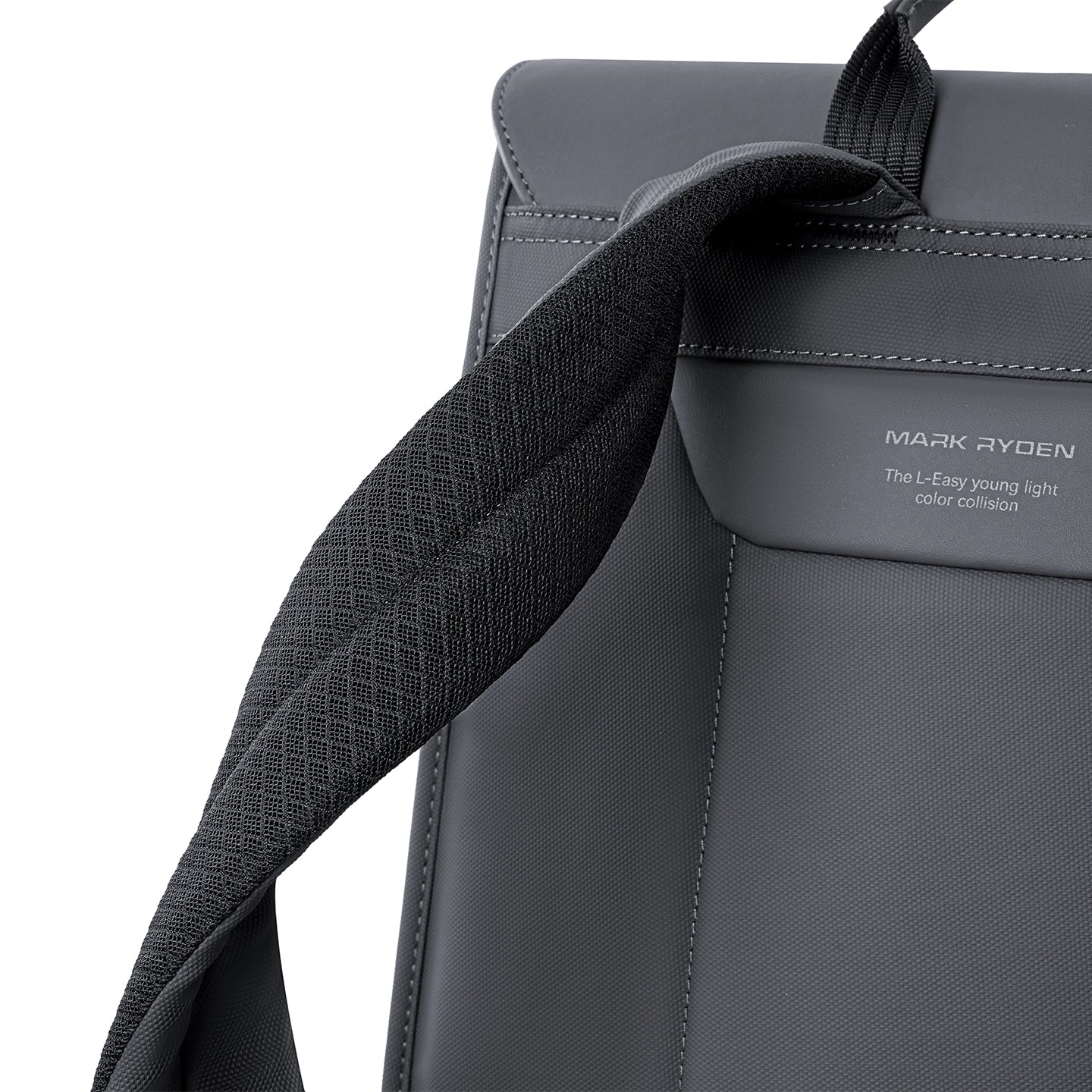 MUKE III: School Style Classic Business Work Black Oxford Backpack