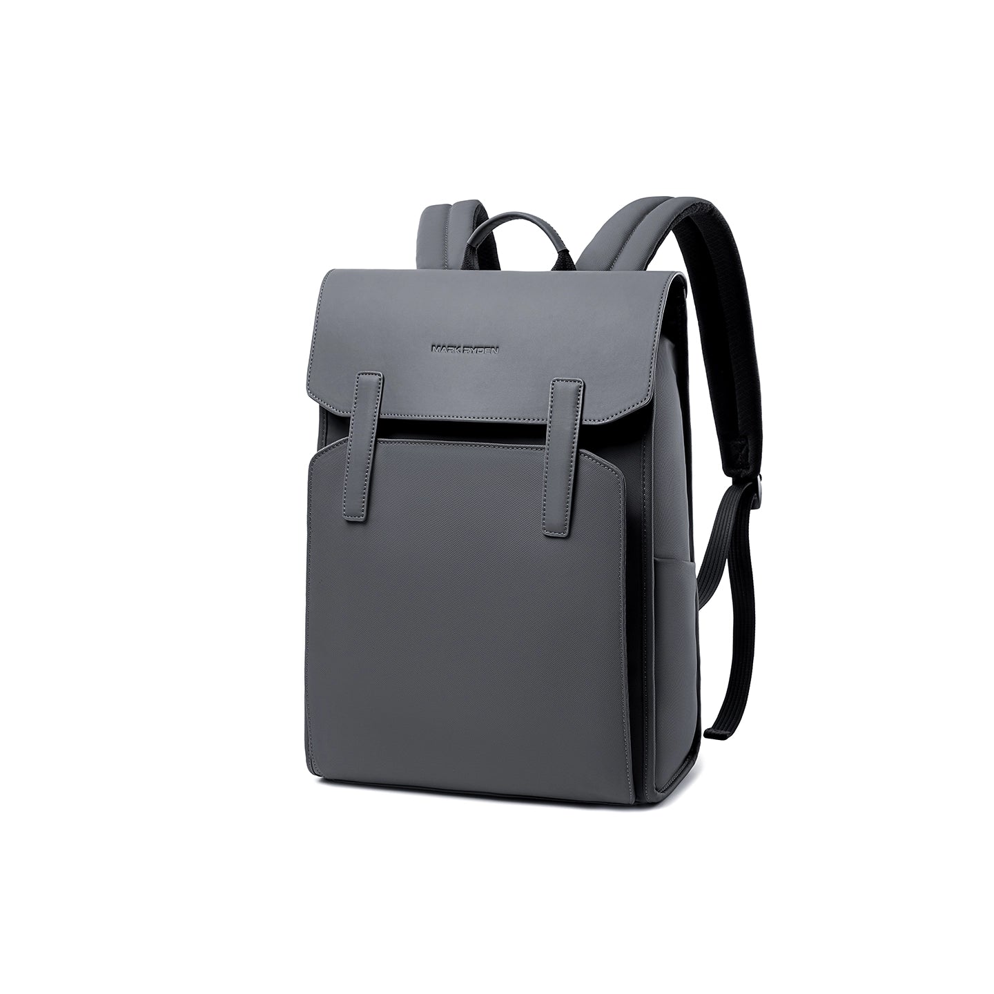 MUKE III: School Style Classic Business Work Black Oxford Backpack