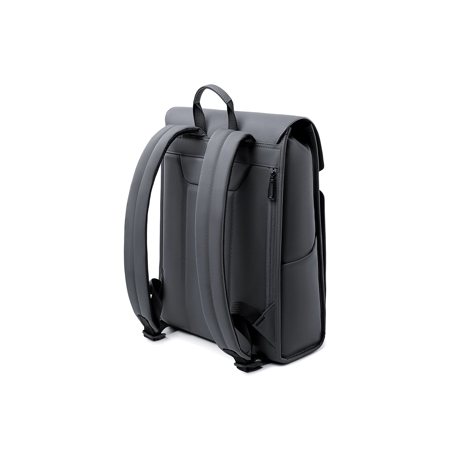 MUKE III: School Style Classic Business Work Black Oxford Backpack