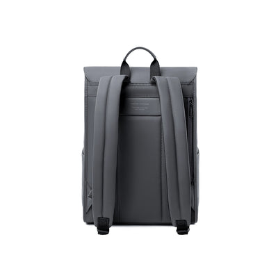 MUKE III: School Style Classic Business Work Black Oxford Backpack