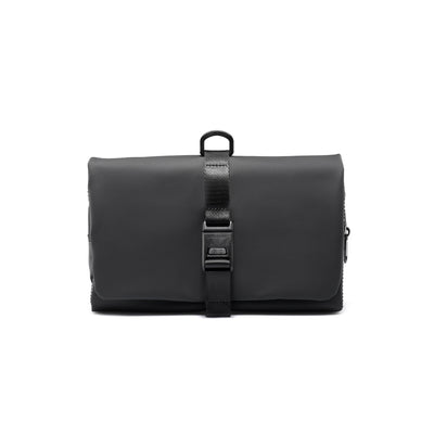 MagiClip: Wet-Dry Separate Toiletry Bag with Toothbrush Holder For Daily