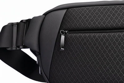 RapidPack Lite: Tri-Compartment Waterproof Sling Pack for Commute