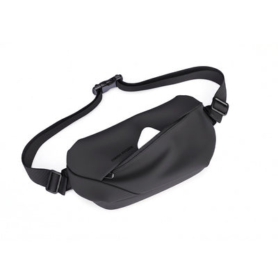 RapidPack Lite: Tri-Compartment Waterproof Sling Pack for Commute