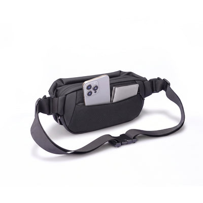 RapidPack Lite: Tri-Compartment Waterproof Sling Pack for Commute