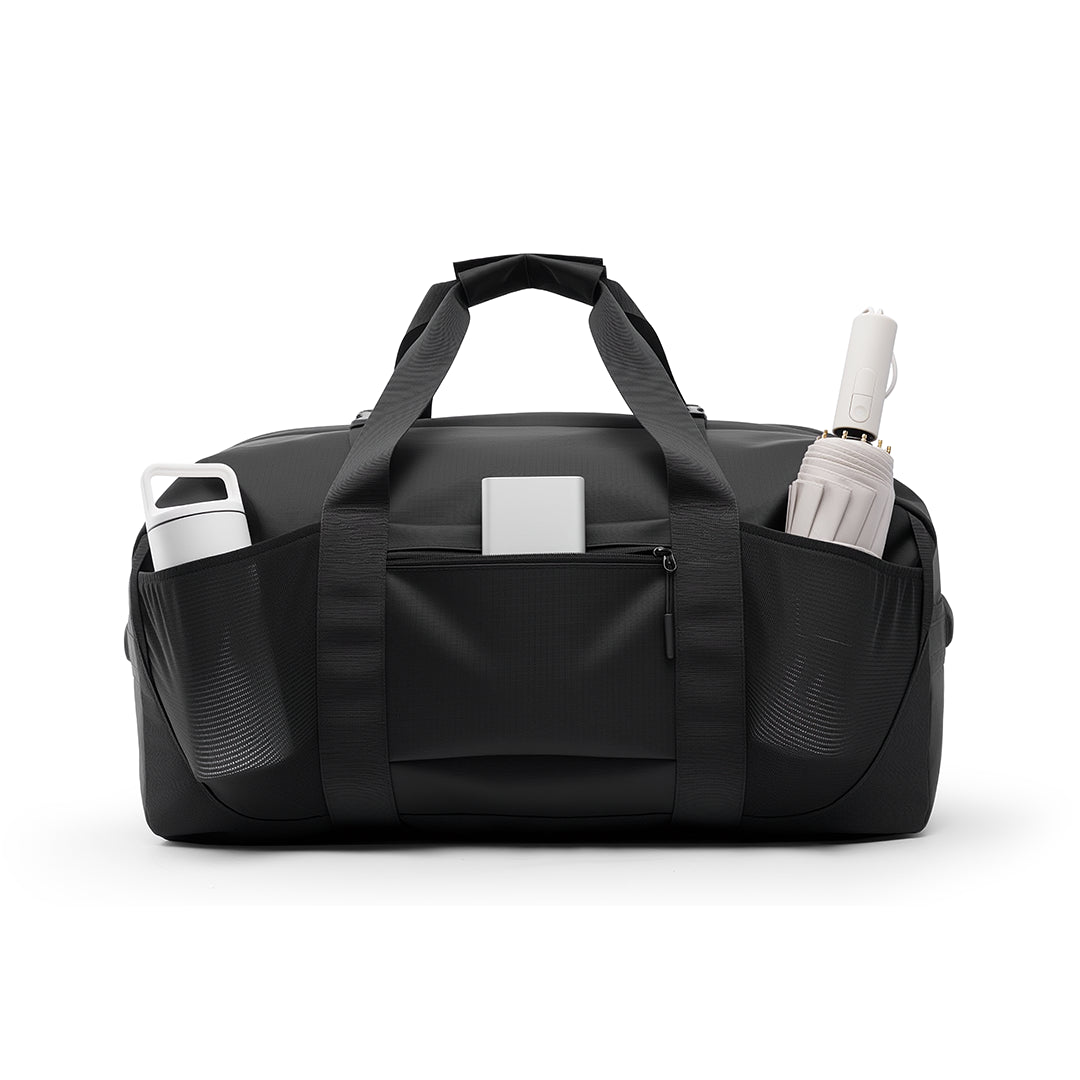 AeroDuffle: 48L Travel Duffle Bag with Multi-Pockets & Luggage Strap