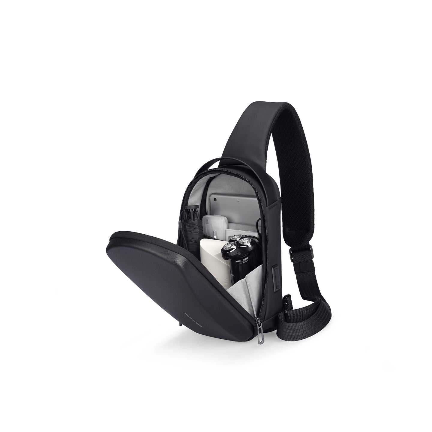 The Ratio Arc Mini: MarkRyden First Kickstarter campaign - Hard-shell Waterproof Crossbody Bag