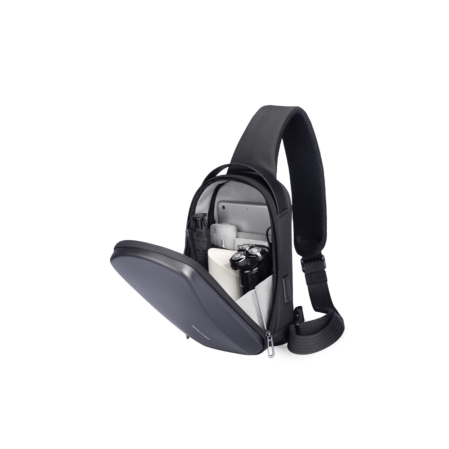 The Ratio Arc Mini: MarkRyden First Kickstarter campaign - Hard-shell Waterproof Crossbody Bag