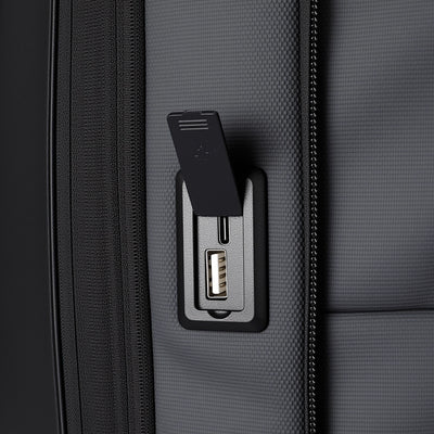 Transforma: Expandable Transformable High-Quality Oxford Waterproof Backpack with USB Charging Capability