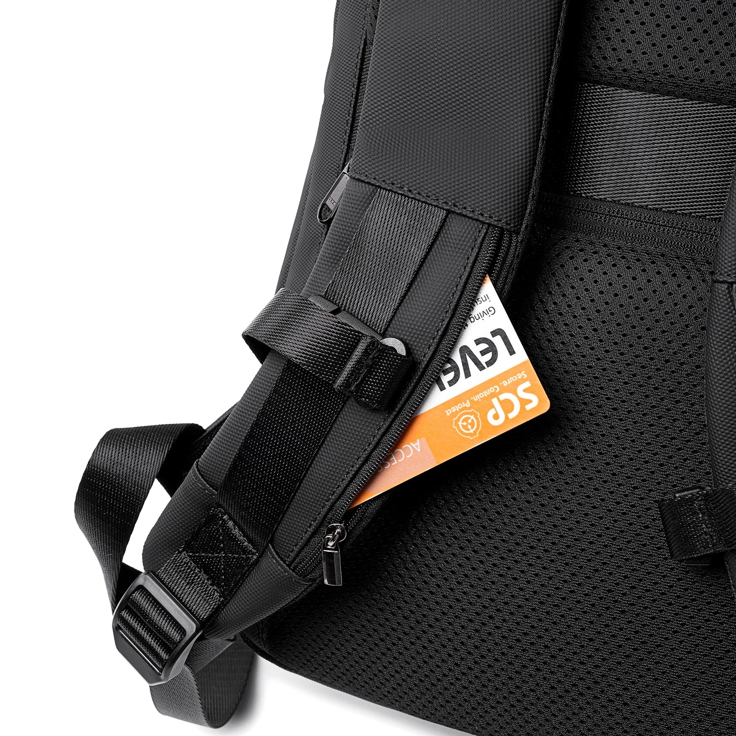 AeroBrief: 17L Business Laptop Backpack with 3D Breathable Back for Commuter