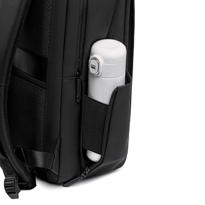 AeroBrief: 17L Business Laptop Backpack with 3D Breathable Back for Commuter