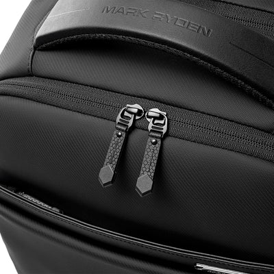 VaultPro: Business Backpack with EVA Diamond Protection & USB Charging