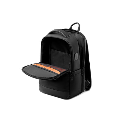 VaultPro: Business Backpack with EVA Diamond Protection & USB Charging