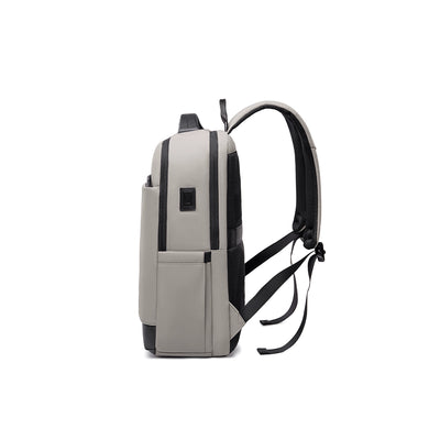 VaultPro: Business Backpack with EVA Diamond Protection & USB Charging