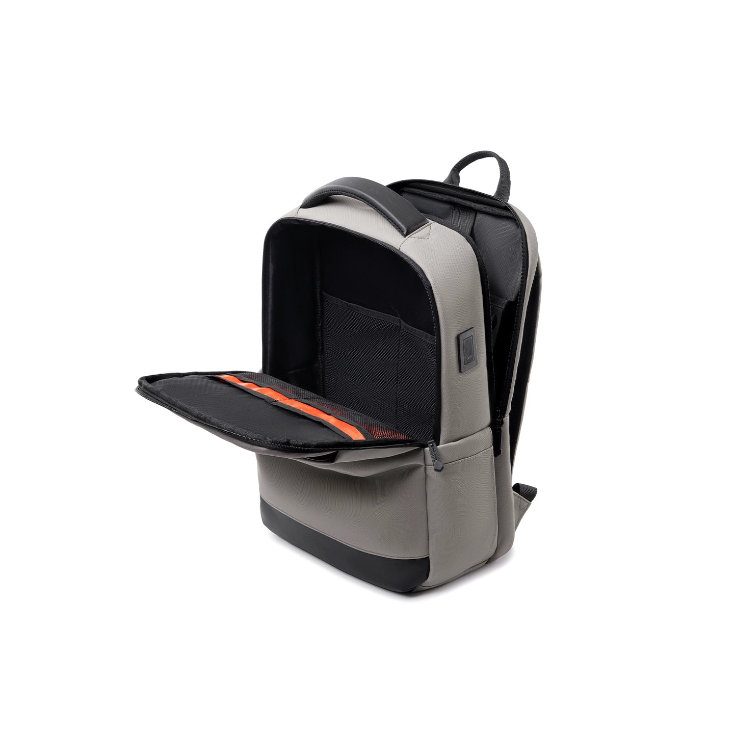 VaultPro: Business Backpack with EVA Diamond Protection & USB Charging