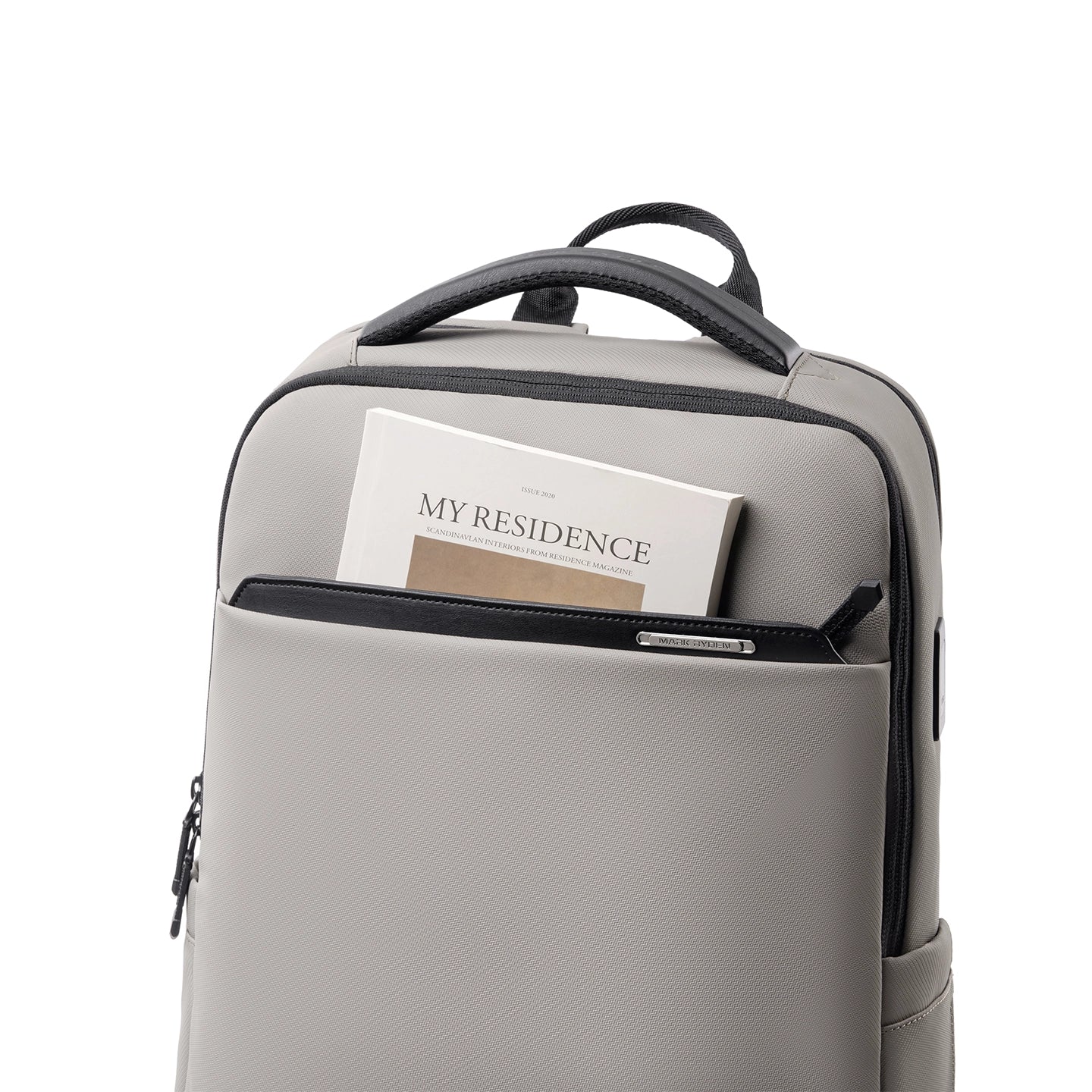 VaultPro: Business Backpack with EVA Diamond Protection & USB Charging