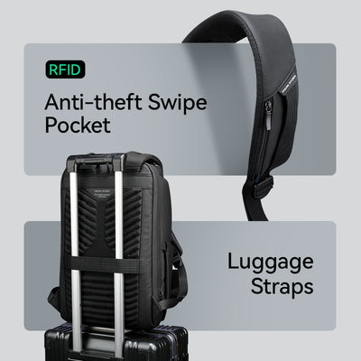 anti theft rfid backpacks for travelling Polycom 2nd F_MR9730: Waterproof Backpack with Built-in USB for Travelling