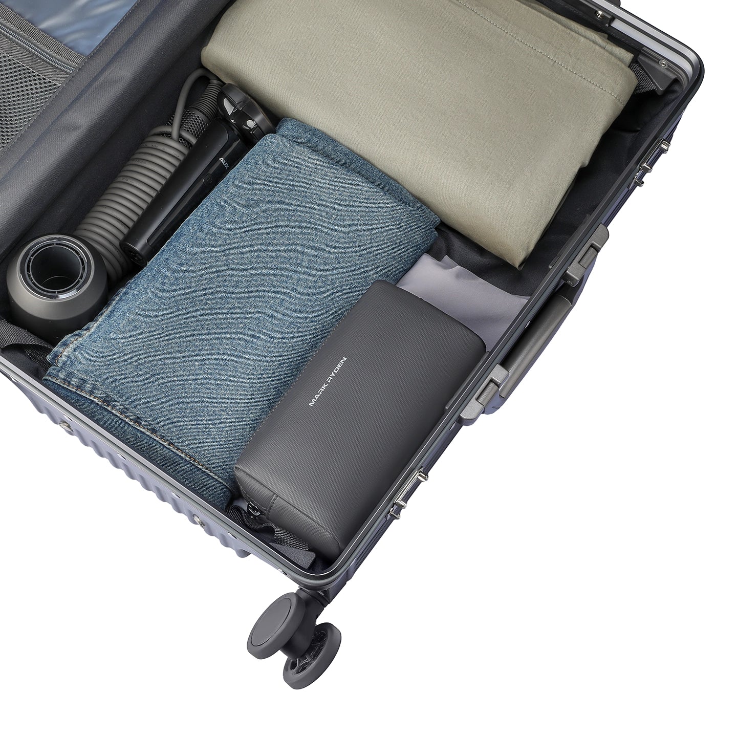 Trousse de toilette de voyage portable de grande capacité 