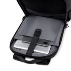 Globalist: Expandable 3-in-1 Tech Travel Backpack with 180° Clamshell Opening & Luggage Strap