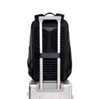 Globalist: Expandable 3-in-1 Tech Travel Backpack with 180° Clamshell Opening & Luggage Strap