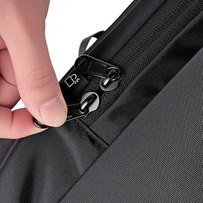 GlobalistLock: Expandable Anti-Theft Travel Backpack with Locking Zipper System