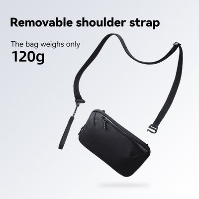 MarkRyden Global switchstorage IV black crossbody toiletry bag