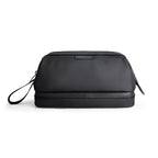 Switchstorage V black toiletry bag with wet/dry areas for modern travelers