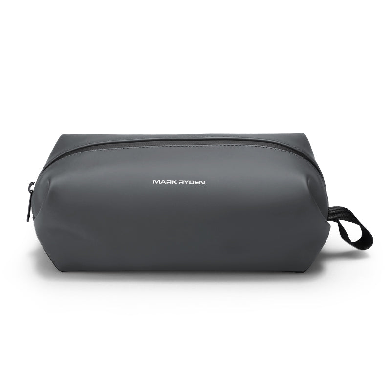 Mark Ryden Switchstorage VI charcoal PU toiletry bag with zipper & handle