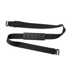 Black anti-theft business travel duffel straps by MARK RYDEN Global