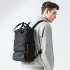 MarkRyden BreezePack black lightweight backpack with removable straps for modern travelers