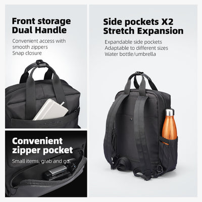 BreezePack MR3811: Lightweight Backpack with Removable Shoulder Straps for Easy Outdoor