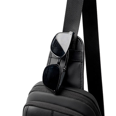 AeroCross: 6L Water-Resistant Crossbody Sling Bag with Sleek Business Design