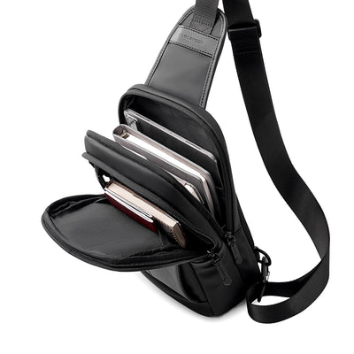 AeroCross: 6L Water-Resistant Crossbody Sling Bag with Sleek Business Design