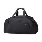 Mark Ryden Global black travel duffel bag with separate shoe compartment for gym - modern design
