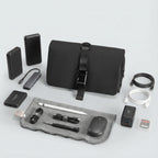 MagiClip black wet-dry toiletry bag with toothbrush holder from Mark Ryden Global