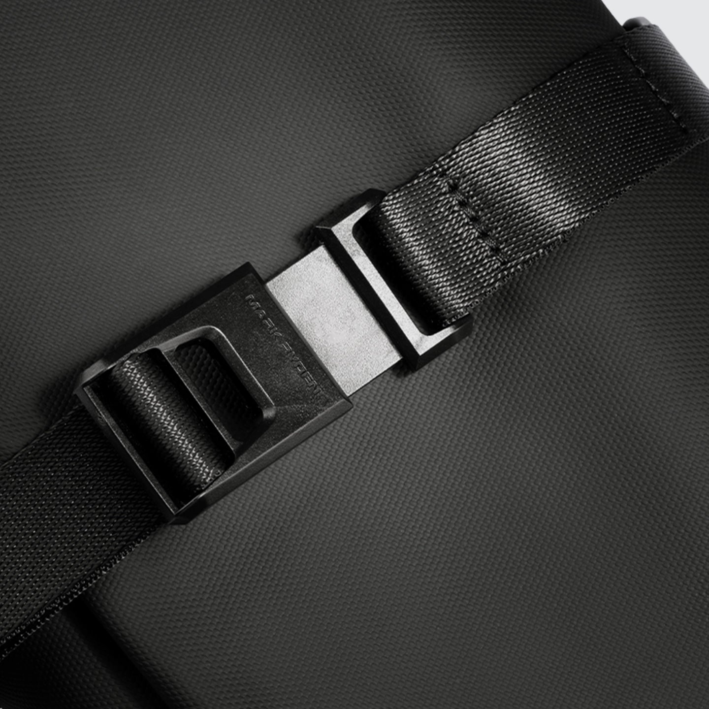 Mark Ryden Global black toiletry bag with secure buckle strap - travel essential