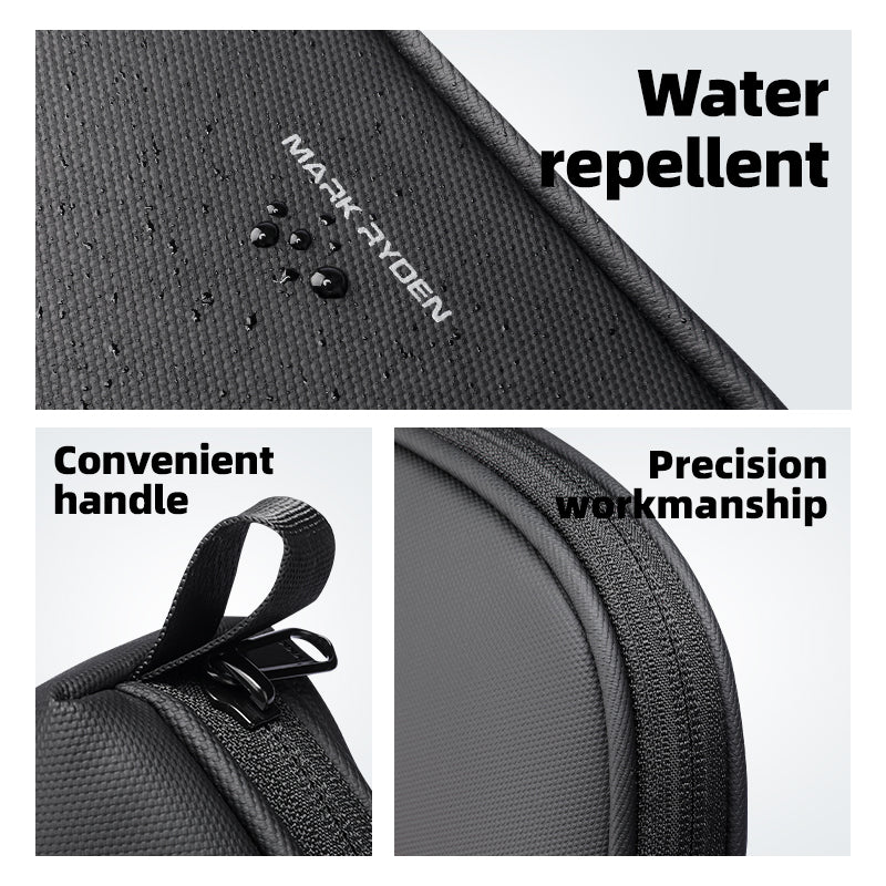 Mark Ryden waterproof backpack with convenient handle & precision zipper - modern travel essential
