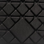 Black quilted fabric detail of Mark Ryden AeroPack ultralight backpack