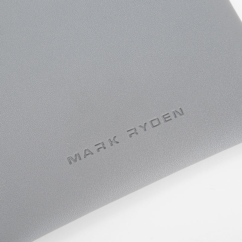 Mark Ryden gray textured coin pouch secure travel