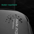 Mark Ryden water-repellent sling bag with droplets