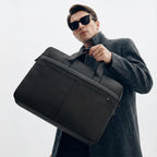 MarkRyden black commuter briefcase for 14/15.6 inch laptops
