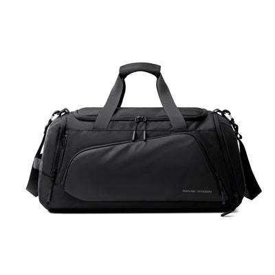 Mark Ryden Worksman II large-capacity black gym travel duffel with wide-open design