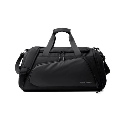 Mark Ryden Worksman II large-capacity gym travel duffle with wide-open design and shoe compartment