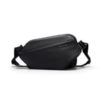 Mark Ryden black leather anti-theft large capacity city messenger bag