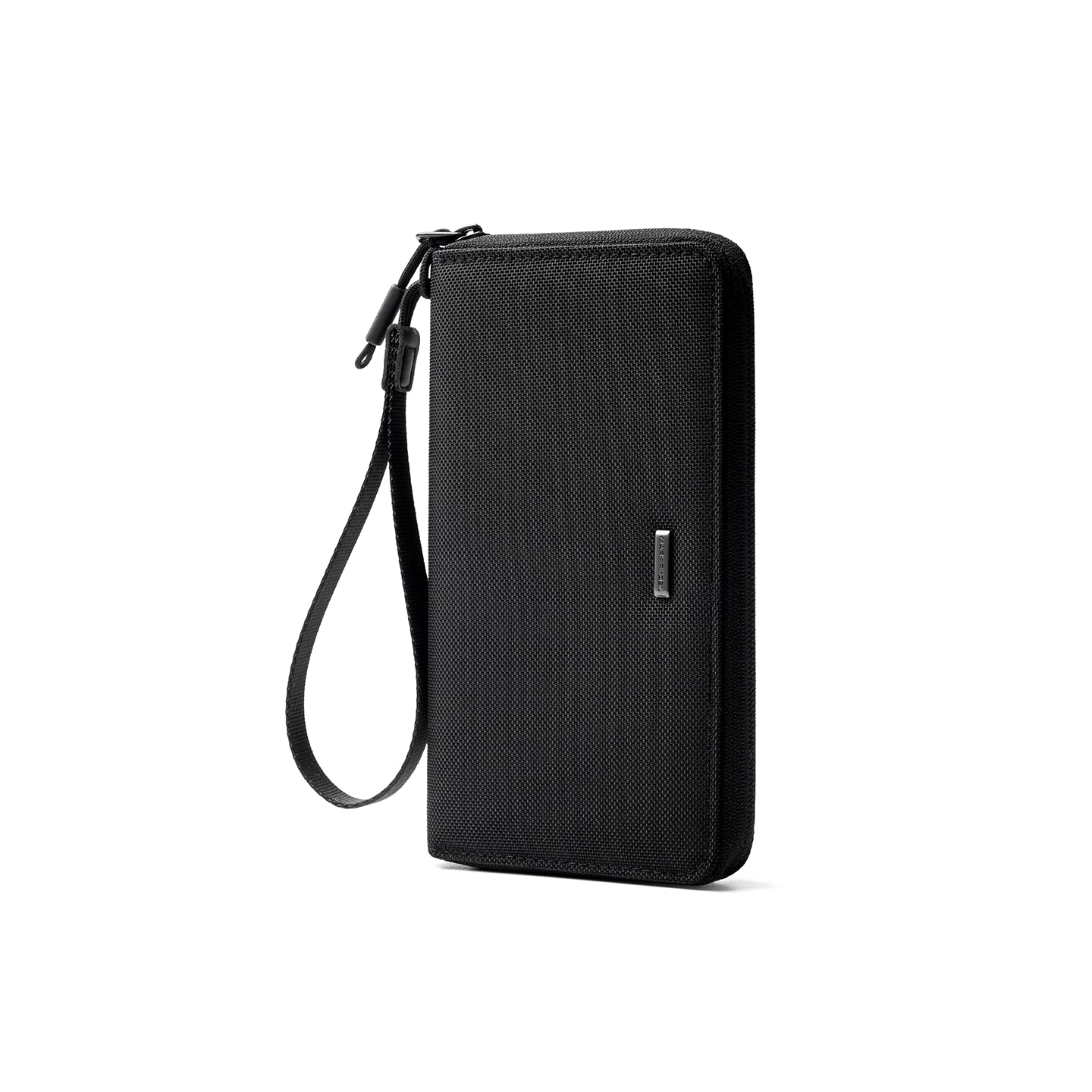 TetherZip: Wristlet Coin Wallet with Detachable Carry Strap and Inner Zipper Pocket