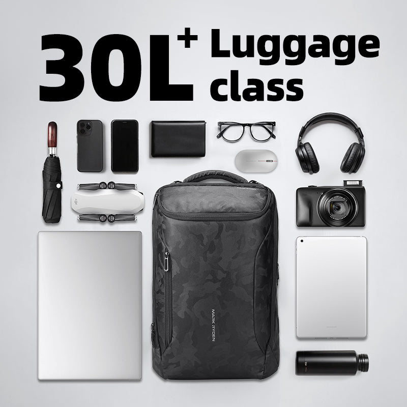 Mark Ryden Compacto Pro I 30L+ tactical commuter backpack for modern traveler