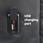 Mark Ryden Compacto Pro tactical commuter backpack USB charging port feature