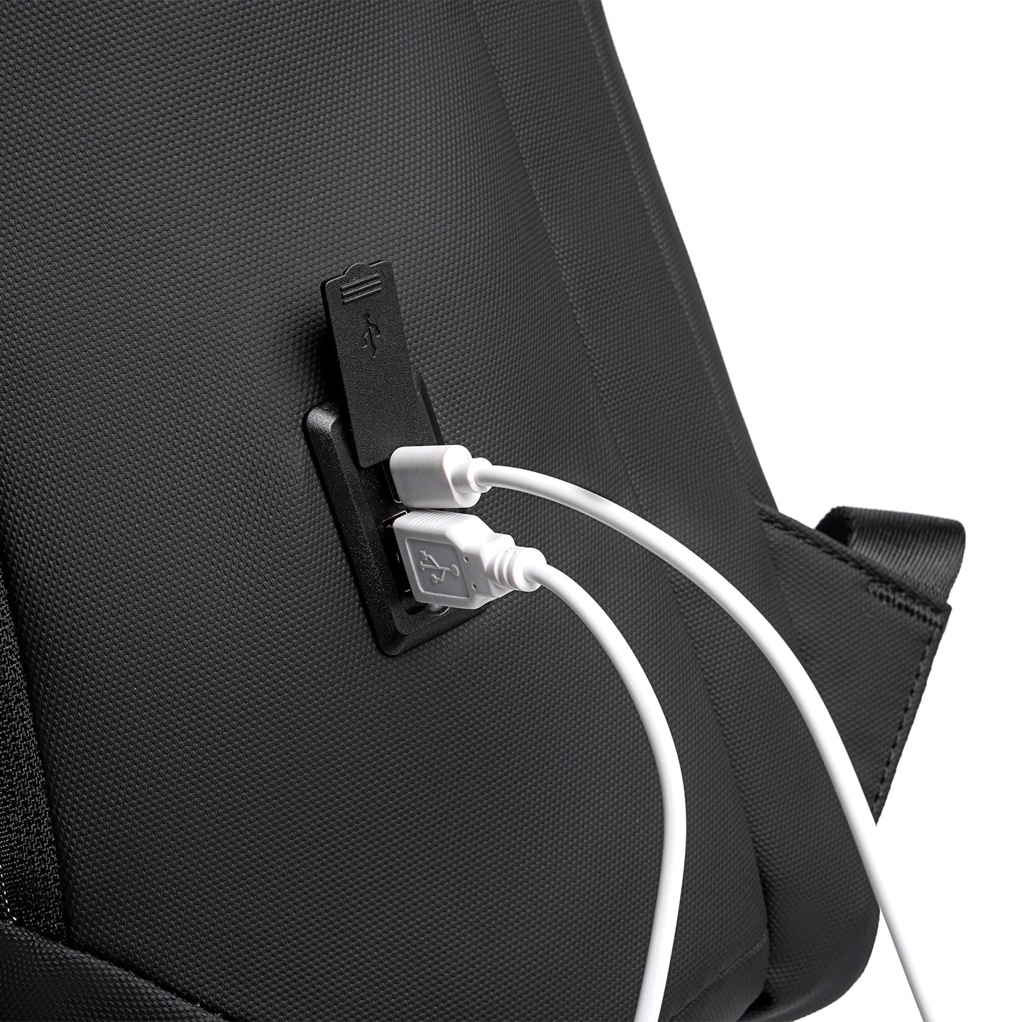 Black Mark Ryden Compacto Pro backpack with USB charging ports