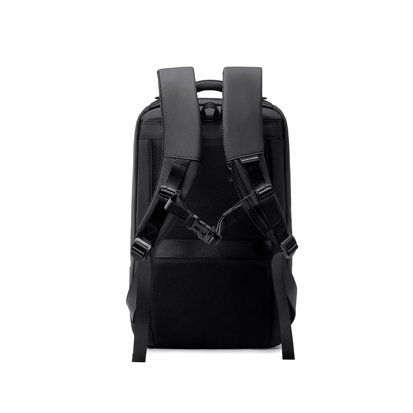 Mark Ryden Compacto Pro black futuristic daily backpack padded straps