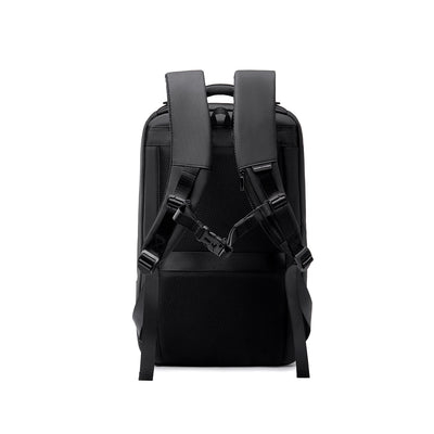 Mark Ryden Compacto Pro black futuristic daily backpack padded straps